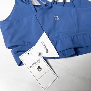 Buff Bunny zip up sports bra